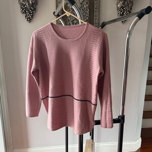 Elegant Pink Sweater